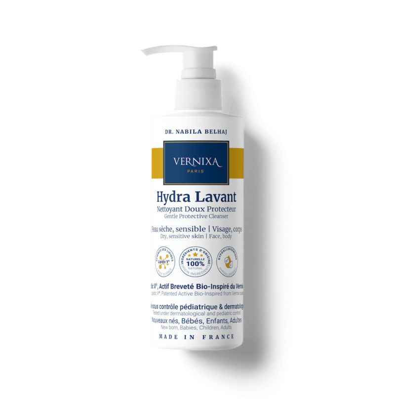 Waschmittel für empfindliche Babyhaut - Produktfoto Hydra Lavant vernixa